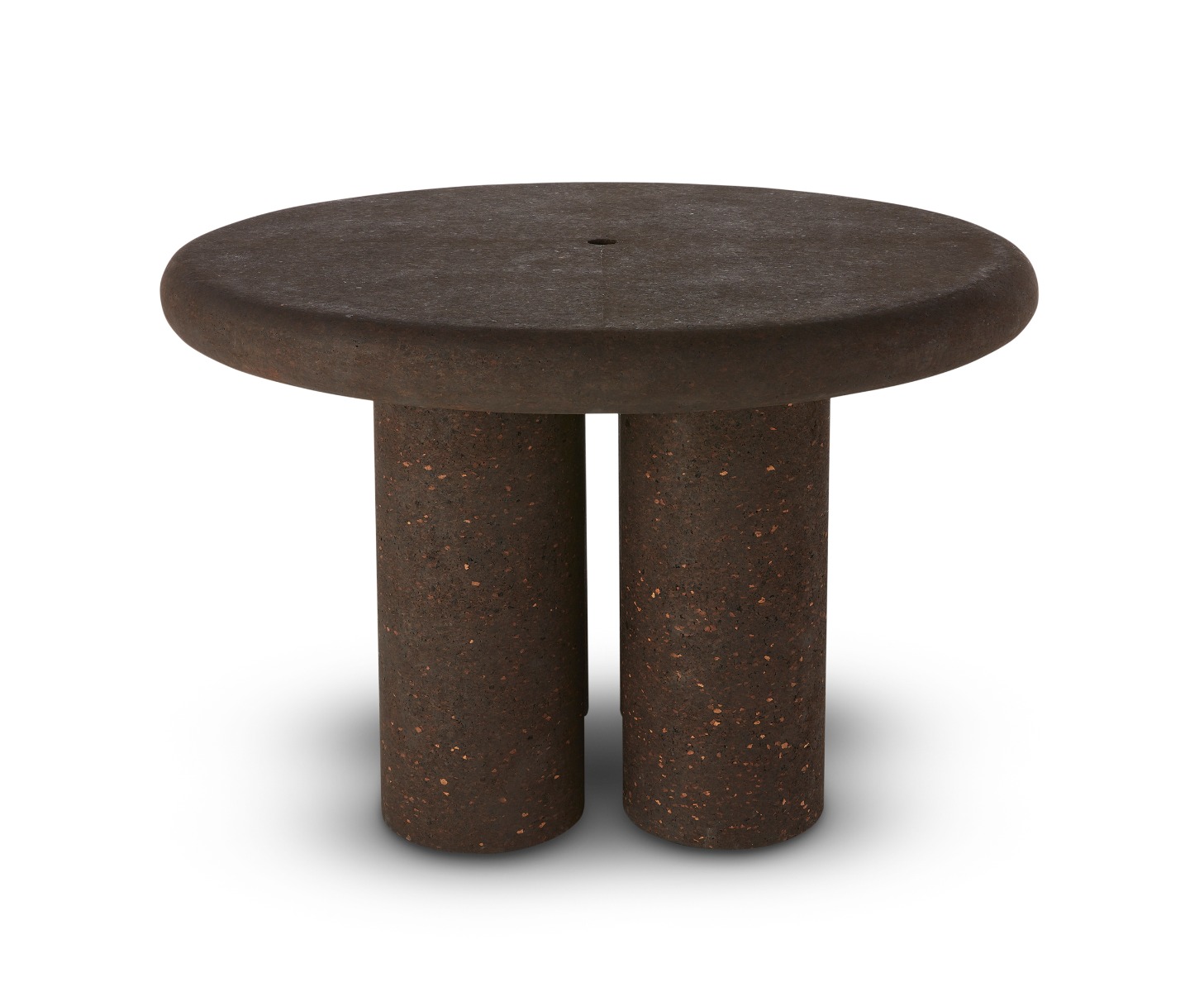Tom Dixon Official Cork Round Table, How Many Chairs Fit Around A 1200mm Round Table
