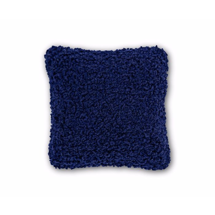 Boucle Cushion Electric Blue
