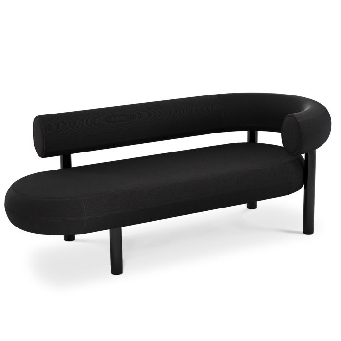 Fat Chaise Longue Right Wool