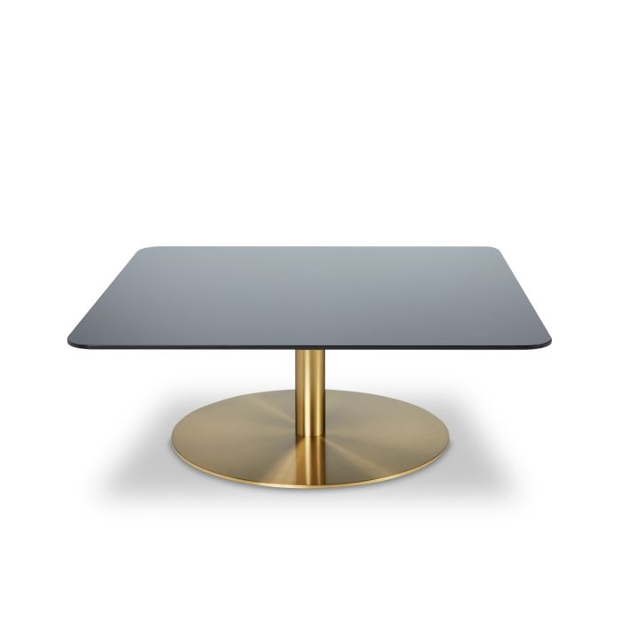Flash Table Square Brass