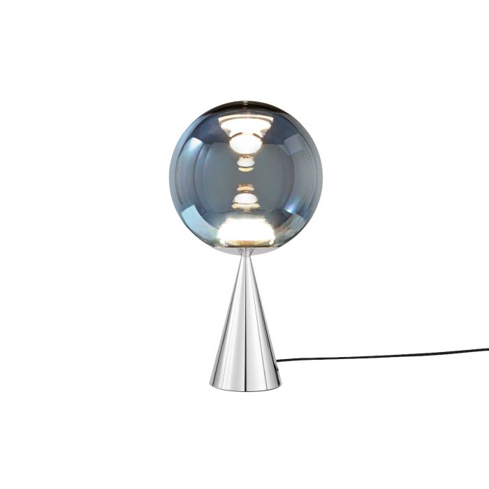 Globe Fat Table Silver/Silver LED