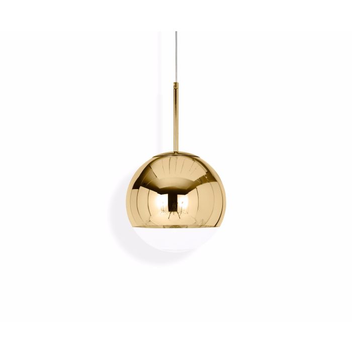 Lampada a Sospensione Mirror Ball LED Oro 25cm