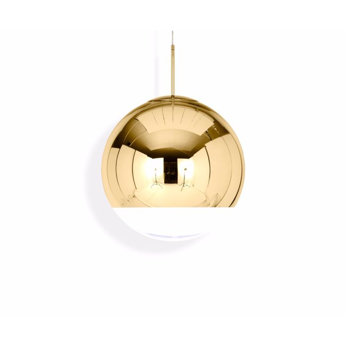 Mirror Ball Pendant Gold 40cm