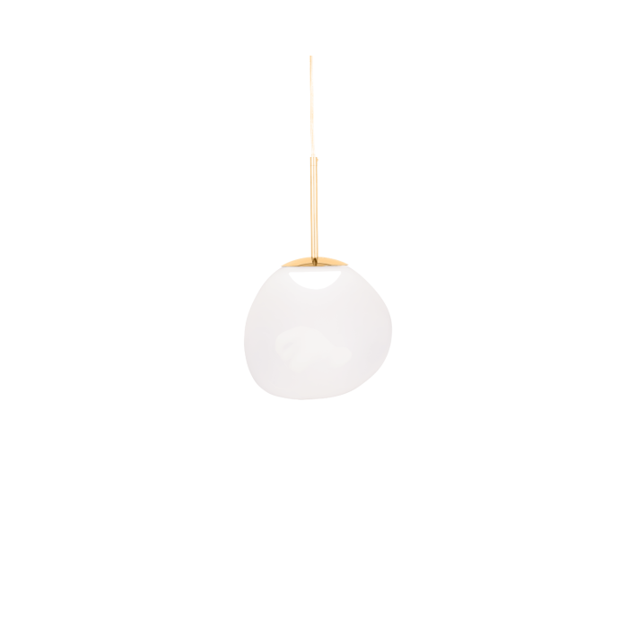 Melt Pendant Mini Opal/Gold LED