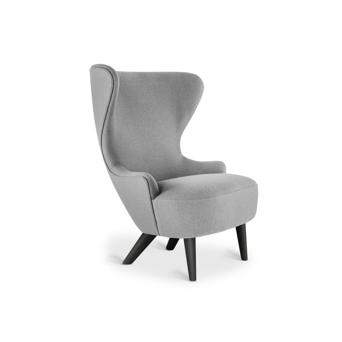 Micro Wingback Chair Black Leg Hallingdal 65