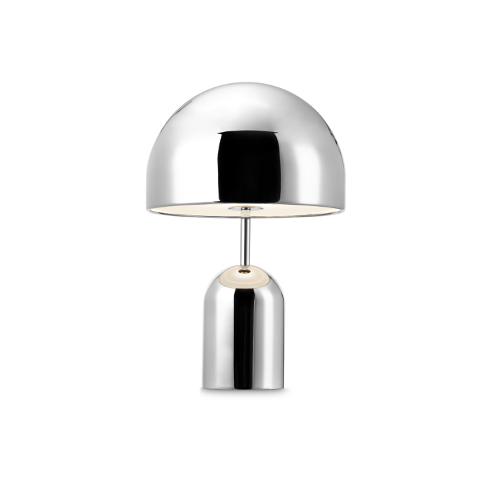 Bell Table Silver LED