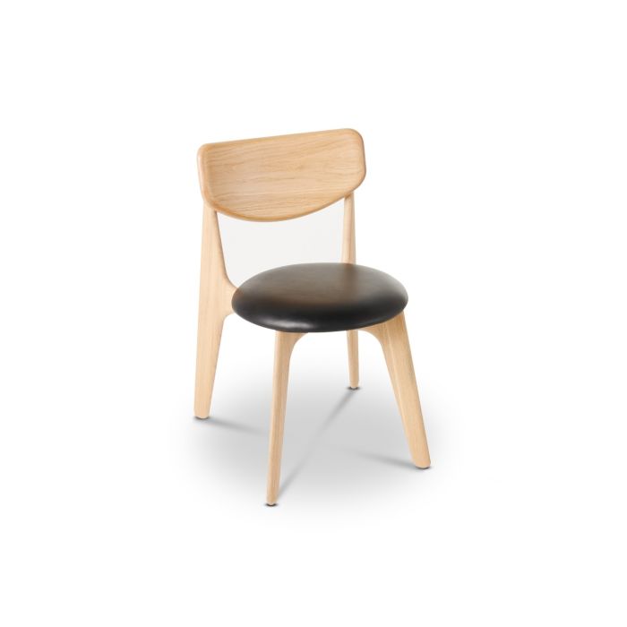 Slab Chair Natural Upholstered