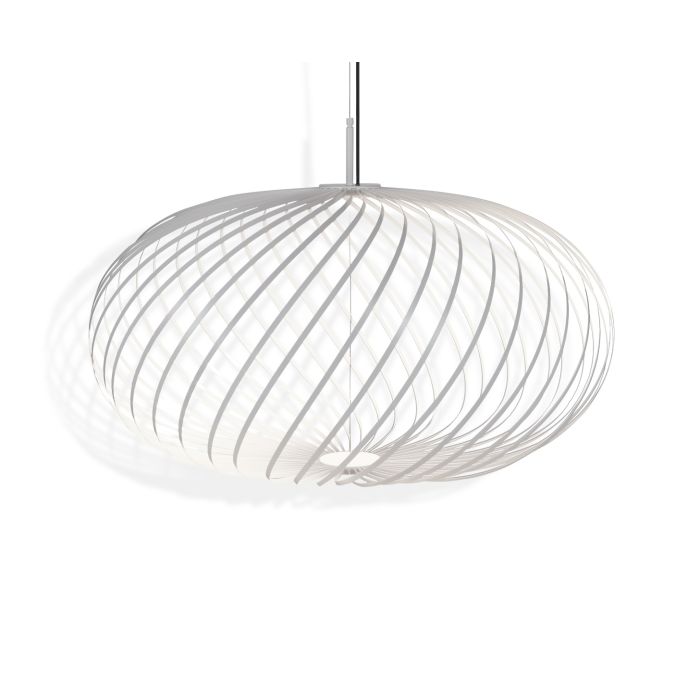 Lampe à suspension Spring blanche taille moyenne