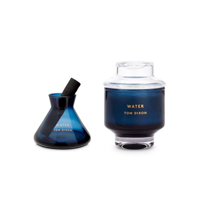 Elements Water Medium Candle and Diffuser Set