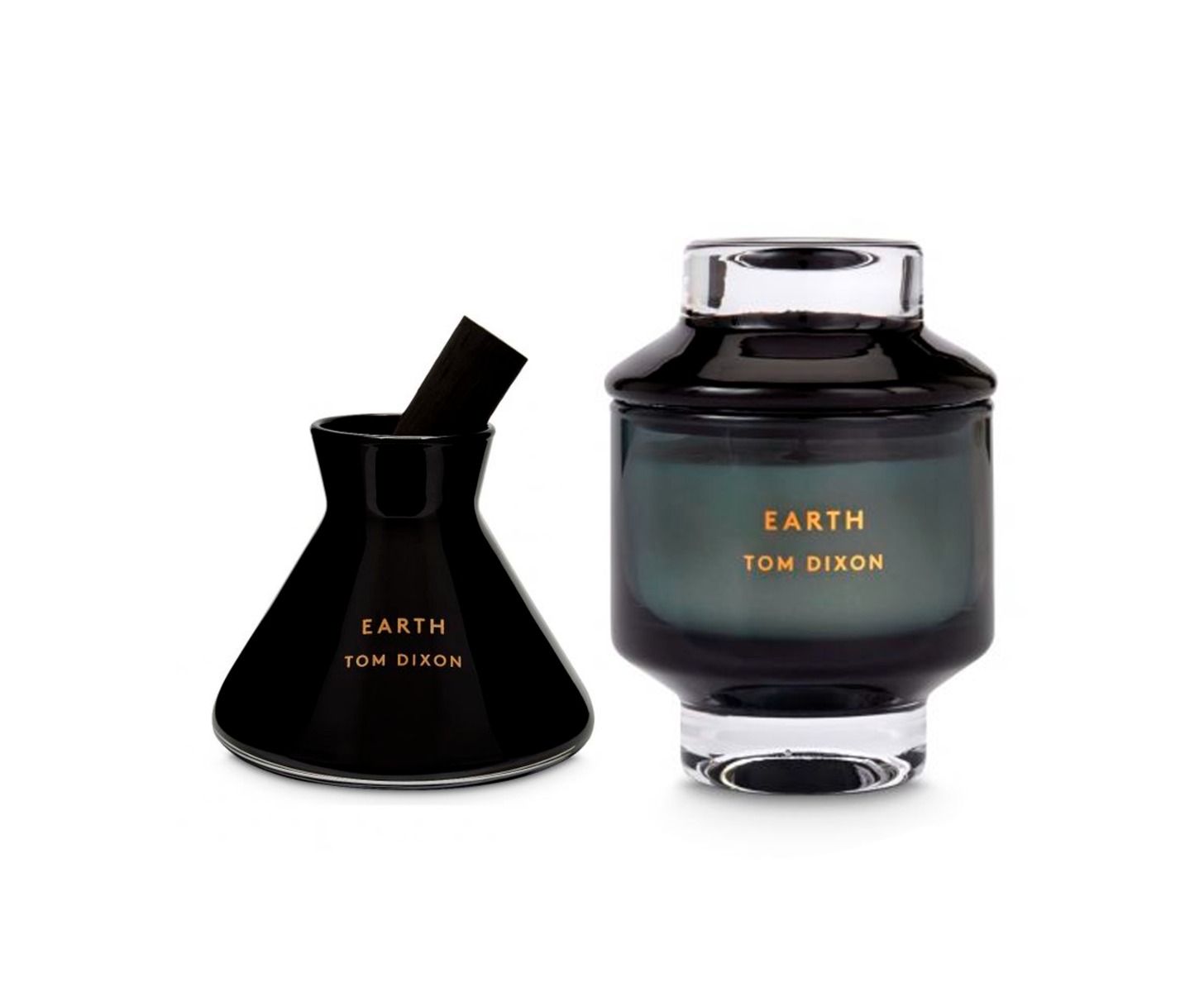 Tom Dixon - Elements Earth Medium Candle and Diffuser Set