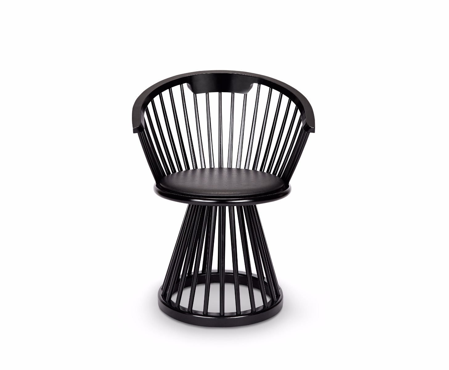 Tom Dixon - Fan Dining Chair Black