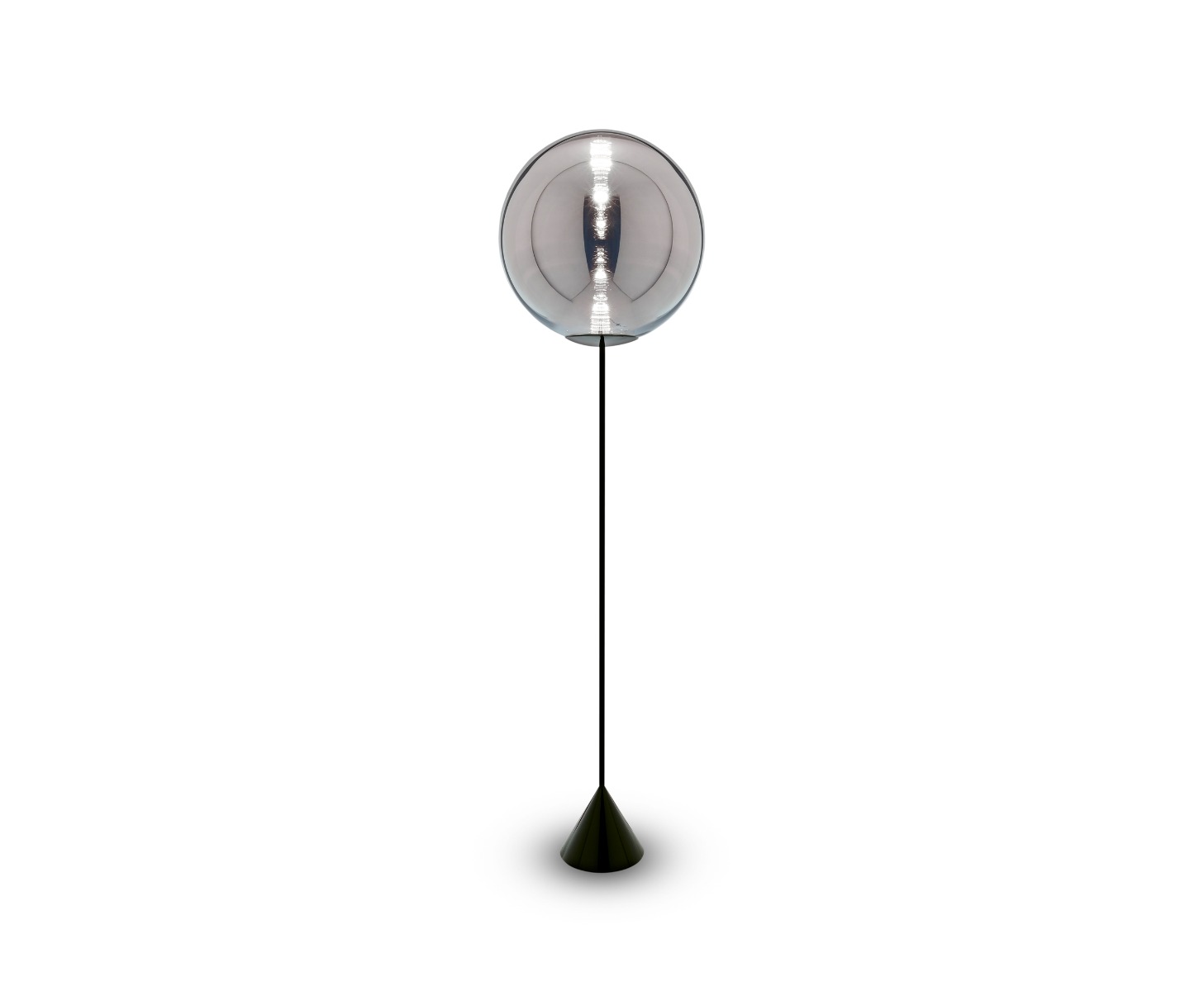 Tom Dixon - Globe Cone Floor LED Silver