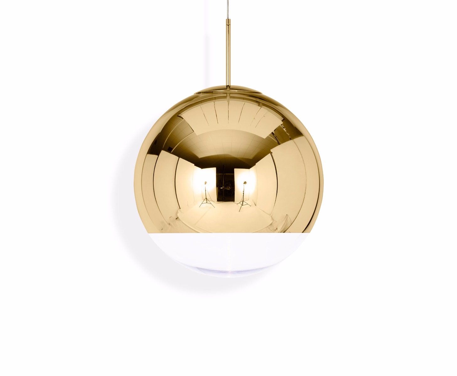 Tom Dixon - Mirror Ball LED Pendant Gold 50cm