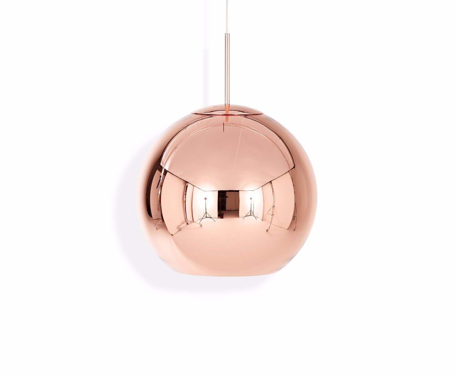 Tom Dixon - Copper LED Round Pendant 45cm