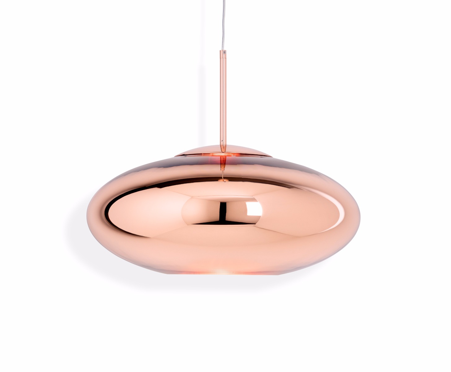 Tom Dixon - Copper LED Wide Pendant