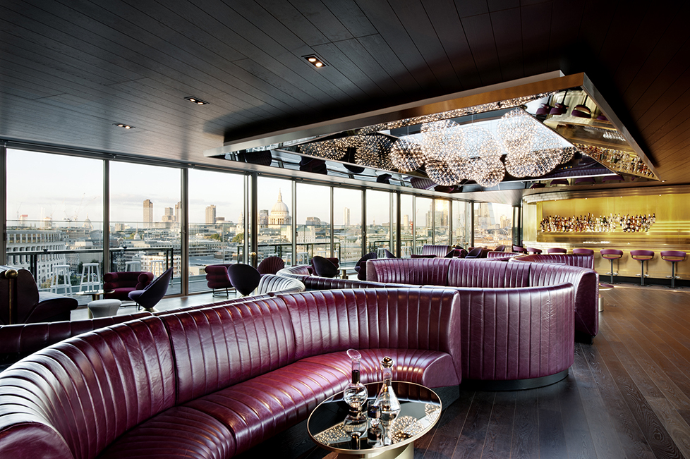 Mondrian Hotel in the Sea Containers Building, London
