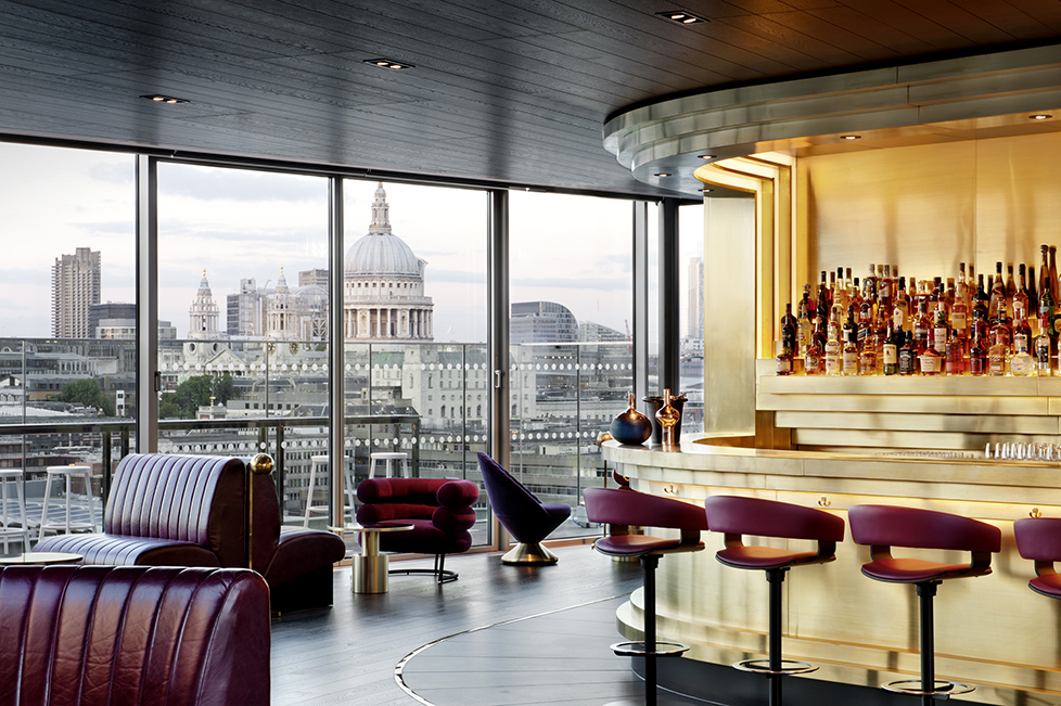 Mondrian Hotel in the Sea Containers Building, London