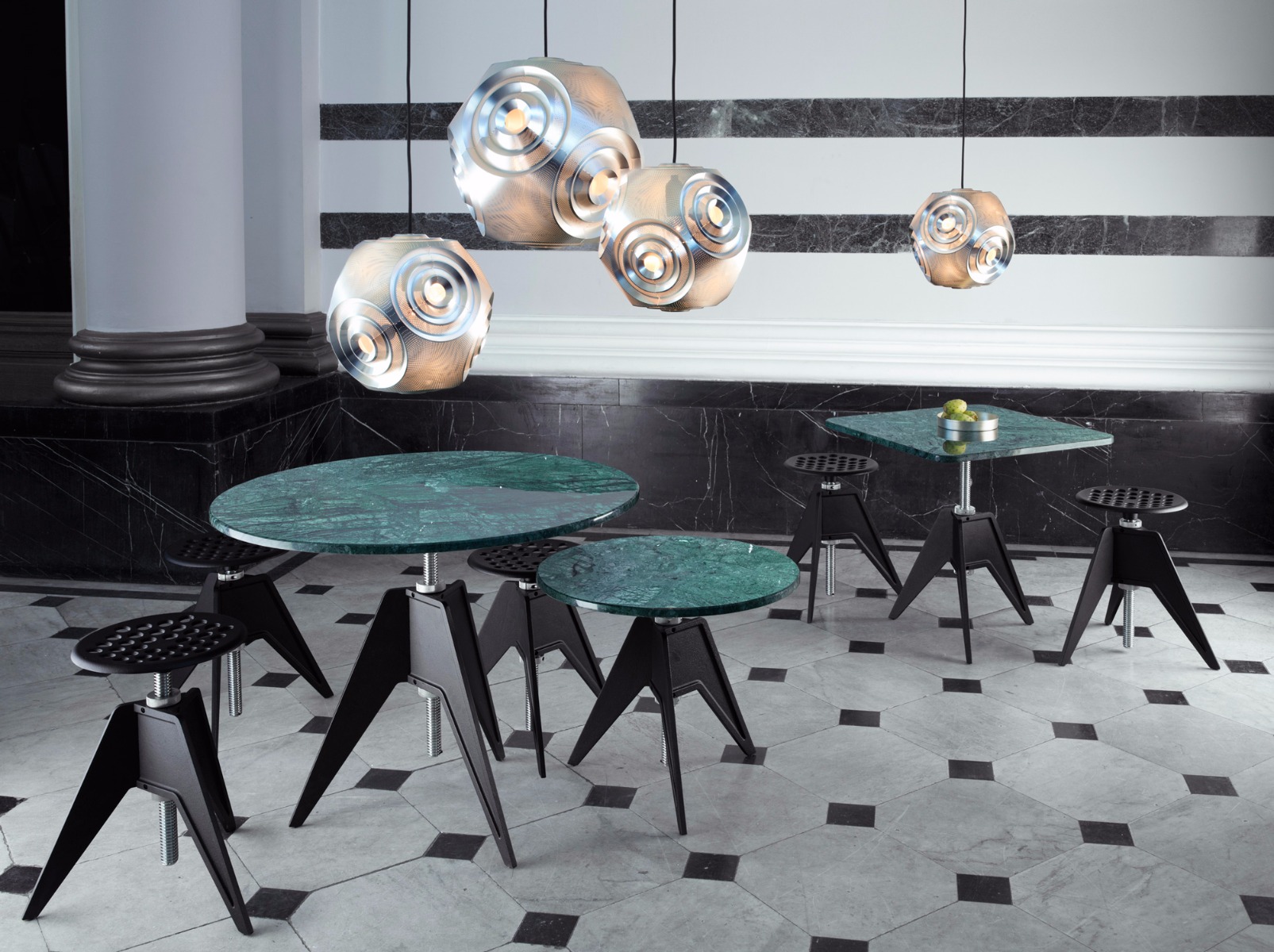 Screw tables and chairs with Curve lighting launched at Orgatec
