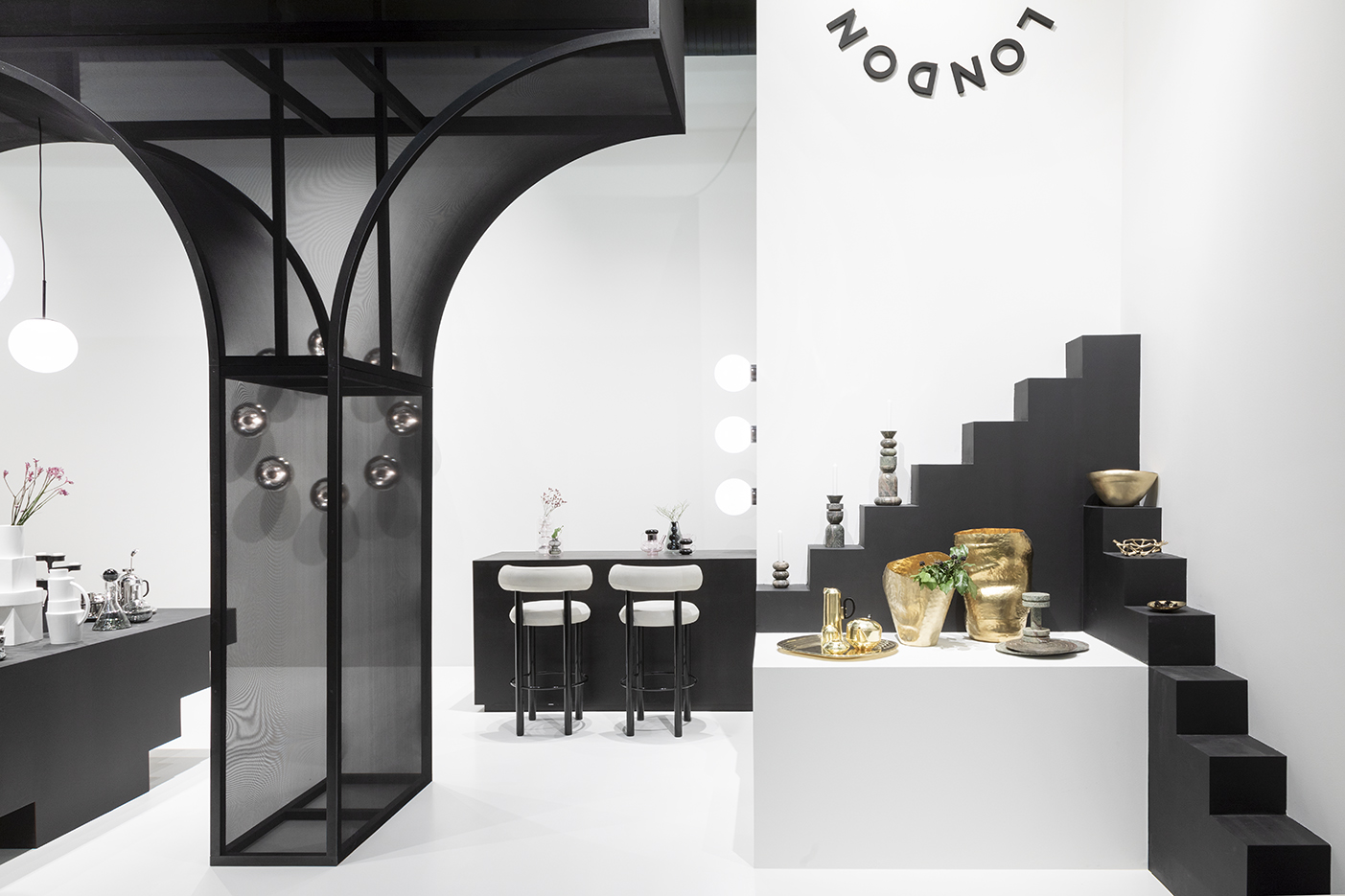 Tom Dixon showing new products at Frankfurt's Ambiente