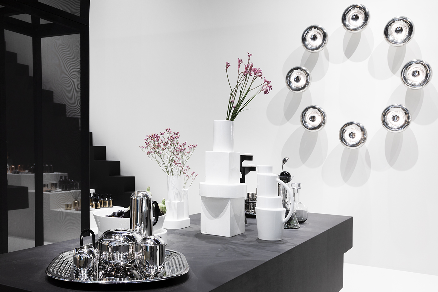 Tom Dixon showing new products at Frankfurt's Ambiente