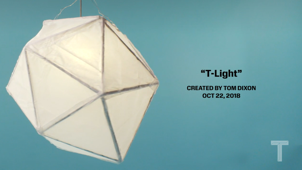 Tom Dixon makes the T Light for T Magazine